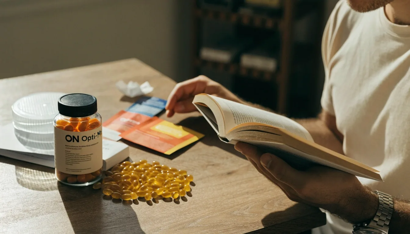 Blank matte index cards with worn edges on a dark wooden reading-room desk, lit by a single warm lamp